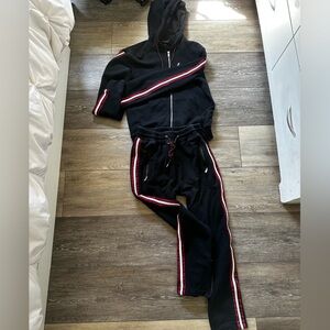 Navy Blue The Kooples track suit men’s size M fit “skinny”